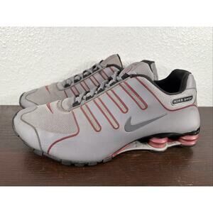 RARE Nike Shox 543221-006 Gray Maroon Athletic Running Shoes Men’s Size 12